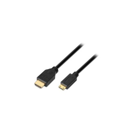 Cable AISENS HDMI/M a MiniHDMI/M 1.8m Negro (A119-0114)
