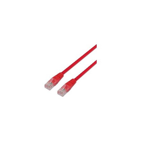 Latiguillo AISENS RJ45 Cat.6 UTP 3m Rojo (A135-0240)