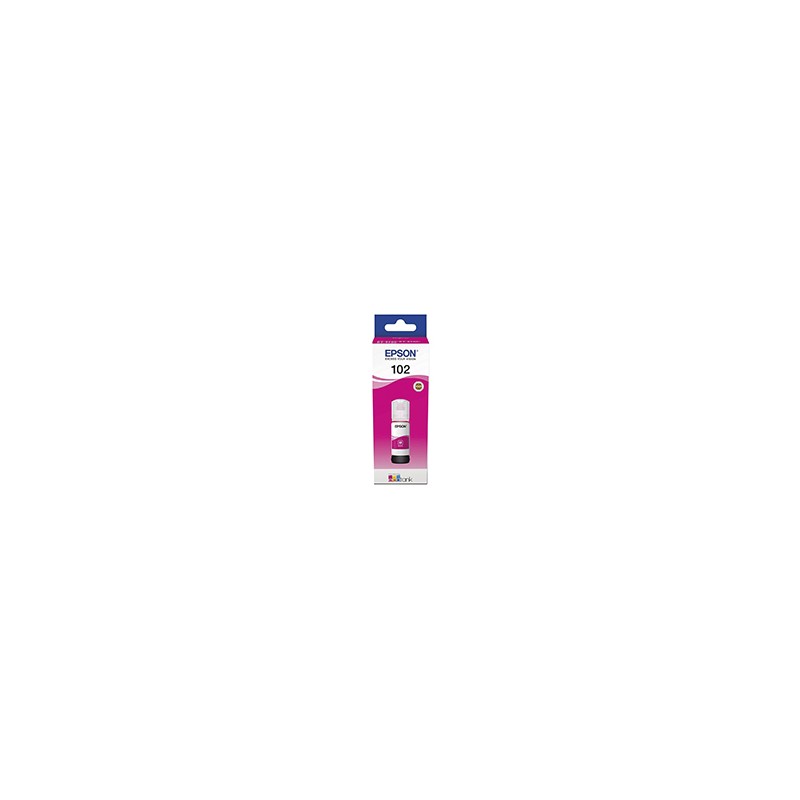 Botella de Tinta Epson 102 Magenta 70ml (C13T03R340)