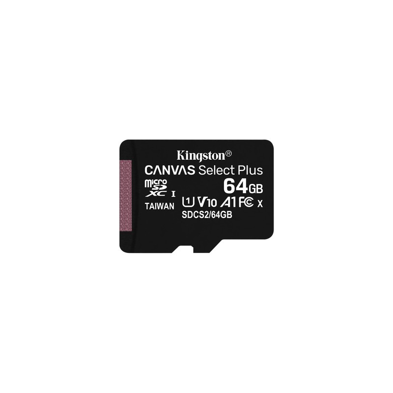 Kingston Canvas Plus Micro SDXC 64Gb (SDCS2/64GBSP) Kingston Canvas Plus Micro SDXC 64Gb (SDCS2/64GBSP)