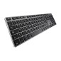 Teclado SUBBLIM Extended BT3 Slim Gris (SUB-KB-3ADE301)