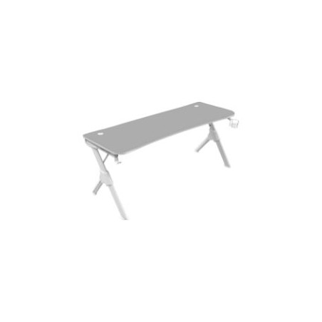 Mesa Mars Gaming 160x75X60cm Blanca (MGDXLW)