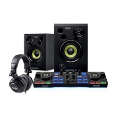 HERCULES Starter Kit Consola DJ+Altav.+Auric. (4780890)