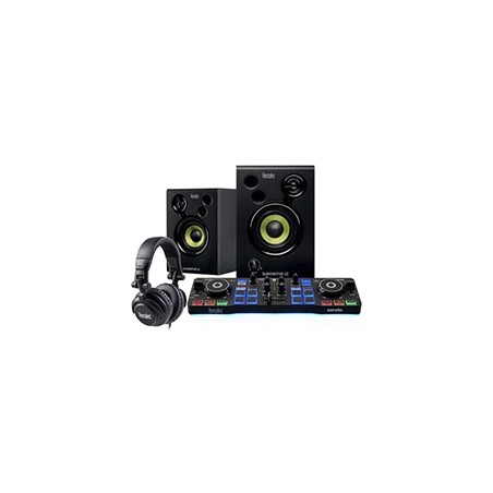 HERCULES Starter Kit Consola DJ+Altav.+Auric. (4780890)
