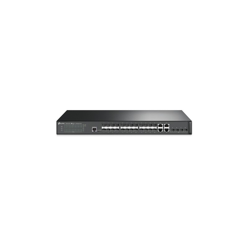 Switch TP-Link 24xSPF, 4xRJ45,4 10G SPF+ (T2600G-28SQ) Switch TP-Link 24xSPF, 4xRJ45,4 10G SPF+ (T2600G-28SQ)