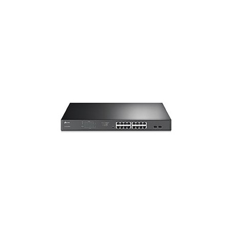 Switch TP-Link 16xRJ45 PoE+ Rack Negro (TL-SG1218MPE)