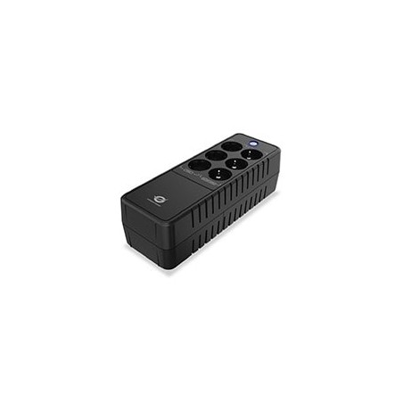 S.A.I. CONCEPTRONIC 650VA 360W 2xRJ45 Negra (ZEUS05E)