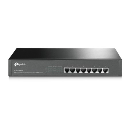 Switch TP-Link 8xRJ45 GbE PoE+ Rack (TL-SG1008MP)