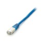 Latiguillo EQUIP Cat.6a S/FTP 0.5m Azul (EQ605637)