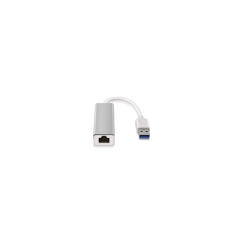 Adaptador AISENS RJ45 a USB 3.0 15cm Plata (A106-0049) Adaptador AISENS RJ45 a USB 3.0 15cm Plata (A106-0049)