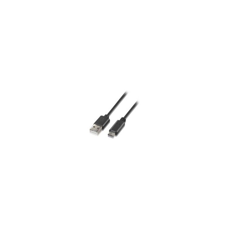 Cable AISENS USB-C/M a USB-A/M 2m Negro (A107-0052)