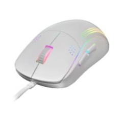 Ratón Mars Gaming RGB USB-A 32000dpi Blanco (MMPROW)