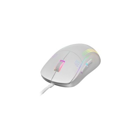 Ratón Mars Gaming RGB USB-A 32000dpi Blanco (MMPROW)