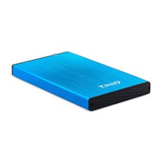 Caja TooQ HDD 2.5" SATA USB 3.0 Azul (TQE-2527BL)