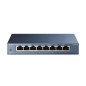 Switch TP-Link 8xRJ45 GbE Negro (TL-SG108S) Switch TP-Link 8xRJ45 GbE Negro (TL-SG108S)