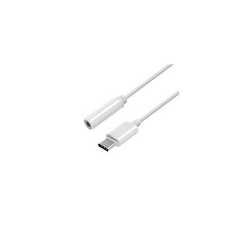 Cable AISENS USB-C/M a 3.5mm/H 15cm Blanco (A109-0384)