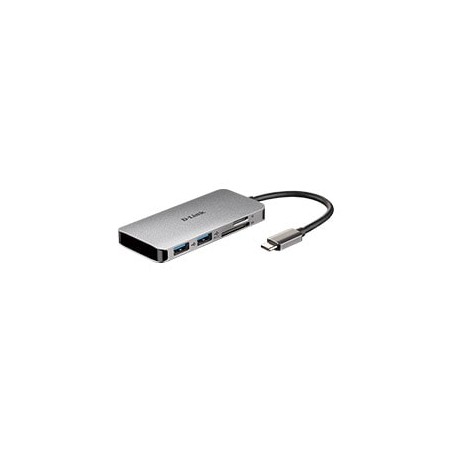 Hub D-Link USB-C a 2xUSB-A/USB-C PD/HDMI (DUB-M610)