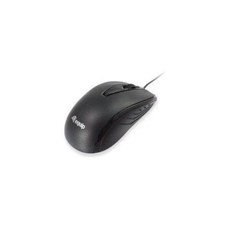 Ratón EQUIP Life Óptico USB-A 1000dpi Negro (EQ245107)