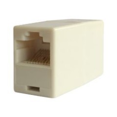 Adaptador AISENS RJ45/H a  RJ45/H UTP Blanco(A138-0294)