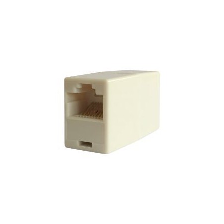 Adaptador AISENS RJ45/H a  RJ45/H UTP Blanco(A138-0294)