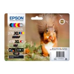 Tinta Epson 478XL Pack 6 Claria Photo (C13T379D4010)