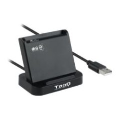Lector Tarjetas TooQ DNIe USB 2.0 Negro (TQR-220B)
