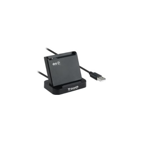 Lector Tarjetas TooQ DNIe USB 2.0 Negro (TQR-220B)