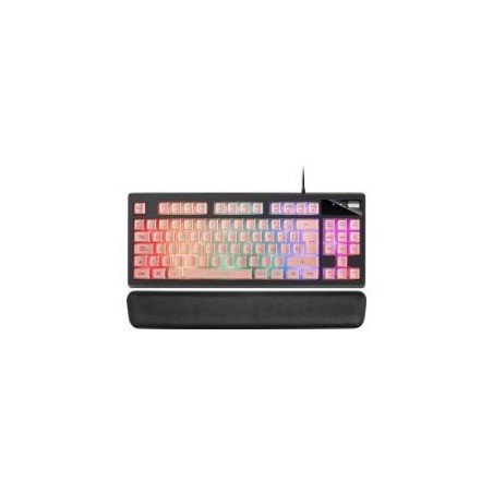 Teclado Mars Gaming TKL LED RGB USB Rosa (MKAXPES)