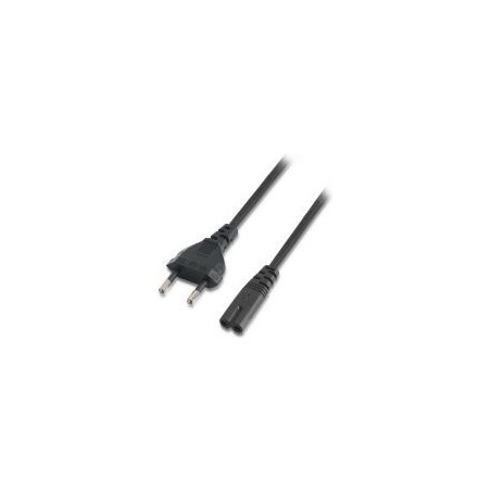 Cable AISENS CEE7/M a C7/H 1.5m Negro (A132-0173)