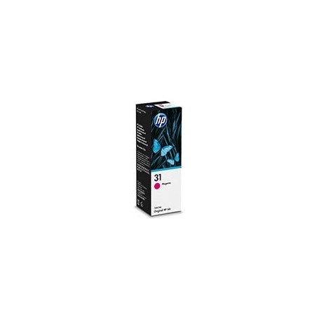 Botella Tinta HP 31 Magenta 70ml 8000 páginas (1VU27AE)