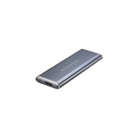 Caja CONCEPTRONIC SSD M.2 SATA USB-A 3.0 Gris (DDE03G)