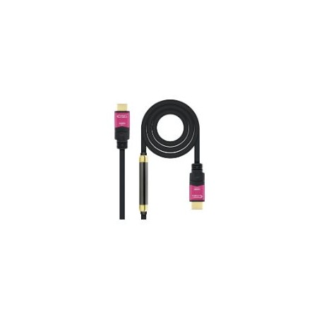 Nanocable HDMI A/M a HDMI A/M 30m Negro (10.15.3730)