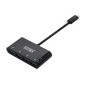 Hub Nanocable USB-A 3.0 a 4xUSB-A 3.1 Gris (10.16.4402)