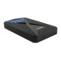 Caja TooQ SSD/HDD 2.5" USB 3.0 Negra (TQE-2550BL)