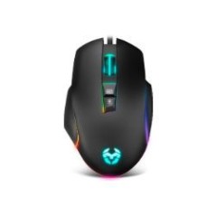 Ratón Gaming KROM Keos RGB USB-A Negro (NXKROMKEOS)