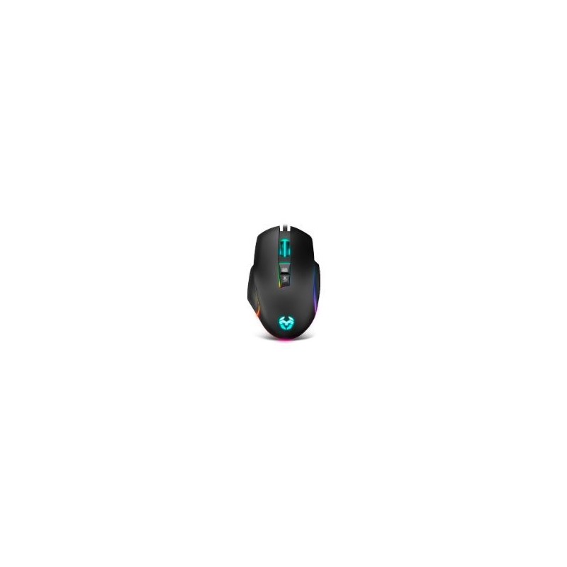 Ratón Gaming KROM Keos RGB USB-A Negro (NXKROMKEOS) Ratón Gaming KROM Keos RGB USB-A Negro (NXKROMKEOS)