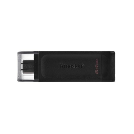 Pendrive Kingston DT70 64Gb USB-C 3.0 Negro (DT70/64GB)