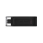 Pendrive Kingston DT70 64Gb USB-C 3.0 Negro (DT70/64GB)