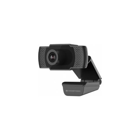 WebCam CONCEPTRONIC FHD USB Micrófono Negra (AMDIS01B)