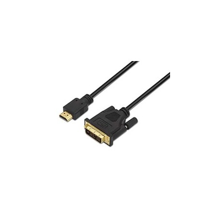 Cable AISENS DVI/M a HDMI A/M 1.8m Negro (A117-0090)