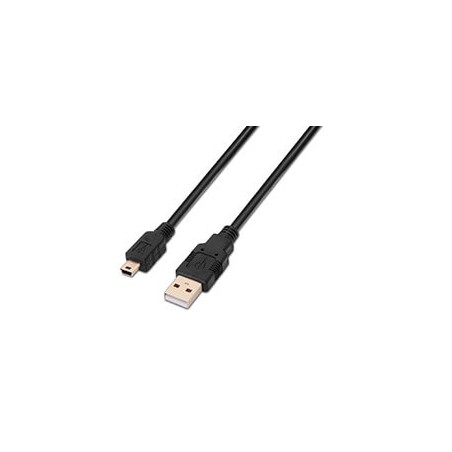 Cable AISENS USB-A/M a Mini USB-B/M 1.8m (A101-0025)