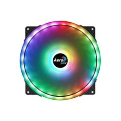 Ventilador AEROCOOL Duo 200mm ARGB LED Negro (DUO20)