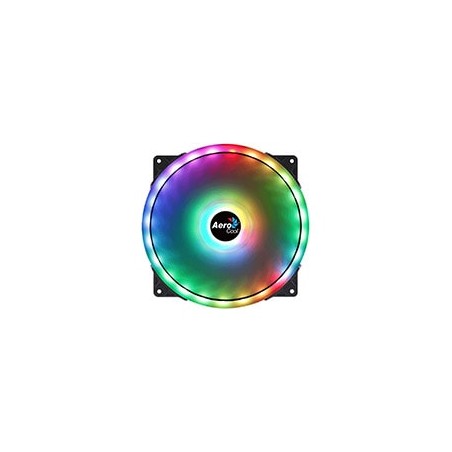Ventilador AEROCOOL Duo 200mm ARGB LED Negro (DUO20)