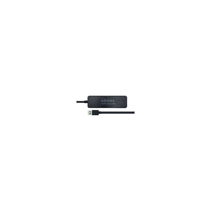 Hub AISENS USB-A 3.0 a 4xUSB-A 3.0 Negro (A106-0399)