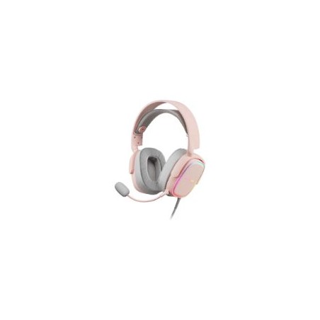 Auric+Micro Mars Gaming RGB Flow 3.5mm USB Rosa (MHAXP)