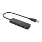 Hub Approx USB-A 3.0 a 4xUSB-A 3.0 15cm Negro (APPC49)