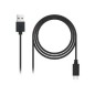 Nanocable USB-A/M a USB-A/M 3m Negro (10.01.2103)