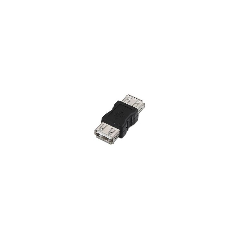 Adaptador AISENS 2x USB-A 2.0/H Negro (A103-0037)