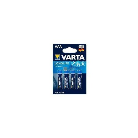 Pilas VARTA Longlife Power AAA LR03 Blister 4