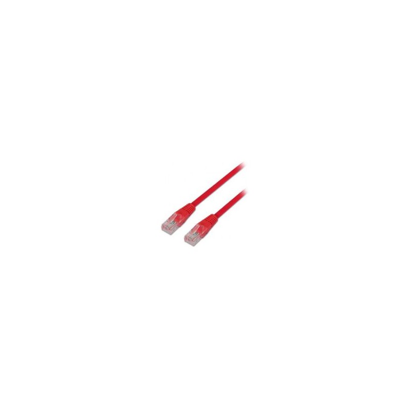 Latiguillo AISENS RJ45 Cat.6 UTP 2m Rojo (A135-0239)
